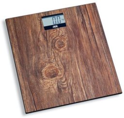 Waga łazienkowa Tanita ADE do 180 kg 30 x 30 cm drewniany wzór