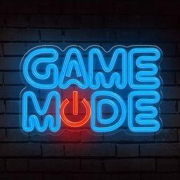 Forever Light Neon PLEXI LED Game mode niebiesko czerwony FPNE38