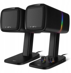 Głośniki komputerowe Sven SVEN G600 – głośniki (30W, RGB, Bluetooth, AUX, mikrofon, słuchawki, regulacja barwy)