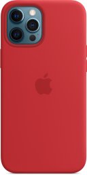Apple Apple iPhone 12 Pro Max Silicone Case with MagSafe (PRODUCT)RED