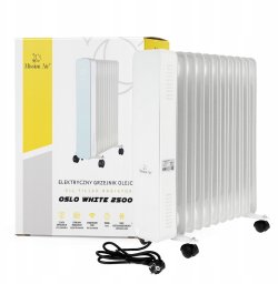 Grzejnik Skan Grzejnik olejowy OSLO 2500W White WiFi