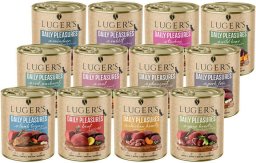 4Vets Luger's Daily Pleasures mix smaków zestaw 12 x 800 g