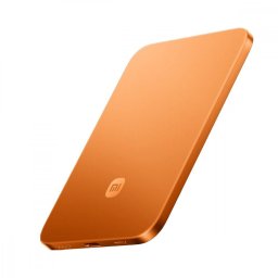 Powerbank Xiaomi PowerBank UltraThin Magnetic 5000 15W pomarańczowy