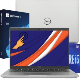 Laptop poleasingowy Dell do biura | Srebrny DELL Latitude 5420 i5-1145G7 Iris Xe Quad Core 16 GB RAM DDR4 256 M.2 SSD 14" Dotykowy IPS Windows11PRO