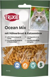 Trixie Ocean mix z piersią kurczaka i kocimiętką, dla kota, 50 g