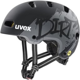 Uvex Kid 4 Style Mips dirt black matt 51_55_cm (41/4/824/01/15)