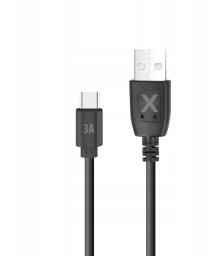 Kabel USB Techonic Maxlife kabel USB - USB-C 1,5 m 3A czarny