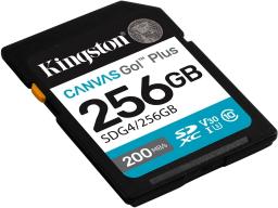 Karta Kingston Canvas Go! Plus (Gen4) SDXC 256 GB Class 10 UHS-I/U3 V30 (SDG4/256GB) [outlet]