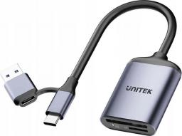 Czytnik Unitek Unitek Czytnik kart pamięci SD4.0 /Micro SD4.0, 2w1 [outlet]