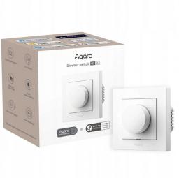 Aqara Aqara Dimmer Switch H2 EU Biały | Ściemniacz światła z pokrętłem | Thread, Zigbee [outlet]