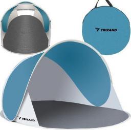 Trizand Namiot plażowy 145x100x70cm - turkusowo - szary [outlet]