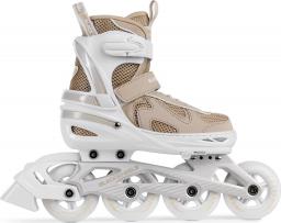 Rolki Blackwheels Flex Pro rekreacyjne regulowane beżowe r. M 34-37 [outlet]