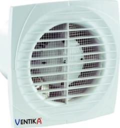 Ventika Wentylator Ścienny Biały Fi 100Mm Z Wyłącznikiem Sznurkowym Krótki Kołnierz Simple D100Dws Vents.d100Dws [outlet]