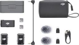 DJI System mikrofonów Mic 2 2TX + 1RX bezprzewodowych + etui ładujące 3250 mAh [outlet]