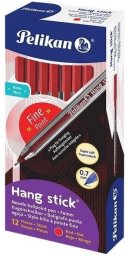 Pelikan Długopis Hang Stick 0,7mm czerwony (12szt) PELIKAN