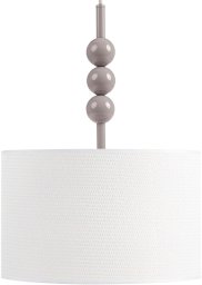 Lampa wisząca Beliani LOKY Metal Beżowy
