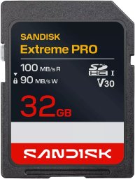 Karta SanDisk Extreme PRO SDHC 32 GB Class 10 UHS-I/U3 V30 (SDSDXXO-032G-GSCIN)