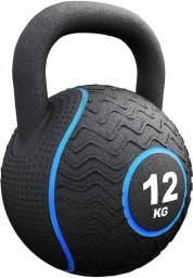 Kettlebell Gorilla Sports gumowany 12 kg
