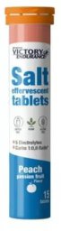 Weider Weider - Elektrolity dla Sportowców, Victory Endurance Salt, Peach Passion Fruit, 15 tabletek musujących