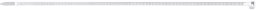 Drel DREL Opaski zaciskowe 3.6x150 mm nylon białe 100 szt wytrzymałe