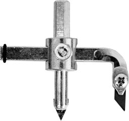 Drel DREL Wycinak otworów do glazury 30-110 mm regulowany