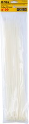 Bemko DREL Opaski zaciskowe 4.8x430 mm nylon białe 100 szt extra długie