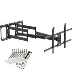 Ergosolid Onyx-50 Bardzo długi obrotowy uchwyt do telewizorów LCD LED 50"-90"
