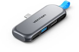 HUB USB Vention Vention USB-C 4w1 | 4K@60Hz | 100W PD | bez kabla