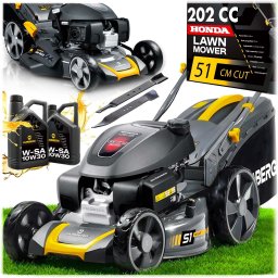 Kosiarka spalinowa Humberg Kosiarka spalinowa z napędem 51 cm 70 l Honda 202cc 5,7KM + olej Humberg HM-603