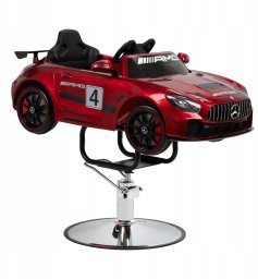 Activeshop Fotel fryzjerski dziecięcy samochodzik Gabbiano Mercedes