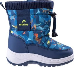 Martes Dziecięce śniegowce NENDIS KIDS navy/dino print rozmiar 27