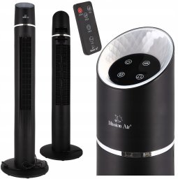 Wentylator Mission Air Wentylator kolumnowy TOWER FAN XL Black