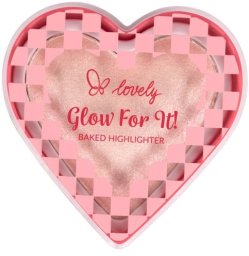 Lovely Glow For It Baked Highlighter rozświetlacz do twarzy 9g (5905309915473)