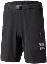 RockBros Szorty spodenki sportowe z paskiem rozmiar M - czarne Szorty spodenki sportowe z paskiem rozmiar M - czarne