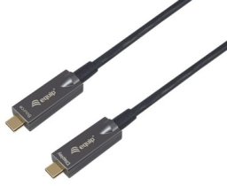 Kabel USB Equip USB-C3.2->C AOC 8K PD60W St/St 15.00m czarny (119469)
