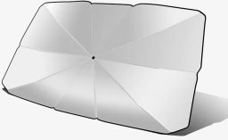 Alogy Parasol przeciwsłoneczny UV do samochodu osłona przedniej szyby 140 x 79 cm