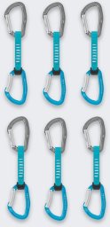 Petzl Zestaw Expresów Petzl Djinn Axes 12 cm 6 szt TURQU
