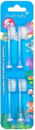 Końcówka Bblv BRUSH BABY_Kidz Sonic końcówki do szczoteczki sonicznej 6+ 4szt