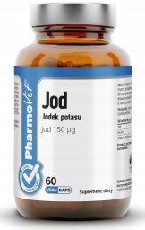 WISH PHARMOVIT_Jod Jodek Potasu 150 µg suplement diety 60 kapsułek
