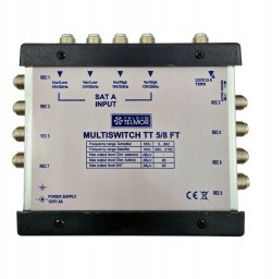 Antena satelitarna Telkom-Telmor Multiswitch TT 5/8 Telmor - końcowy (12989)