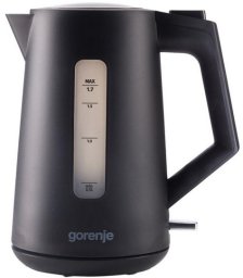 Czajnik Gorenje Gorenje K17OPB | Kettle | Electric | 2200 W | 1.7 L | Plastic | 360° rotational base | Black