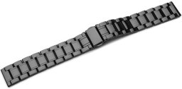Bisset Bransoleta stalowa do zegarka 14 mm Connect M1-14 BK czarna prosta .