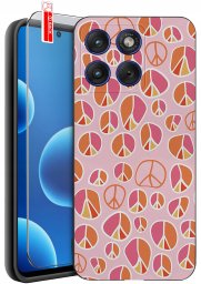 krainaGSM Etui Do Motorola Edge 70 | Wzory | Silikonowe Matt Case + Szkło 9H