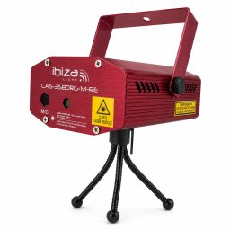 Lampa studyjna Ibiza Light Laser czerwony zielony 130mW Ibiza Light one size