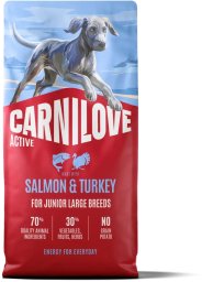 Carnilove CARNILOVE Active Dog Salmon & Turkey for Junior Large Breeds 12kg