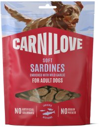 Carnilove Carnilove Dog Soft snack Sardines enriched with Wild garlic 200 g