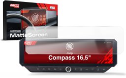 GrizzGlass Folia matowa CarDisplay Protection do Jeep Compass 16,5" (2025-2026) (GRZ19321)
