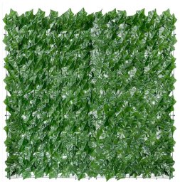 Garden King Żywopłot sztuczny bluszcz na balkon ściankę Hedera Quatro 100 x 100 cm