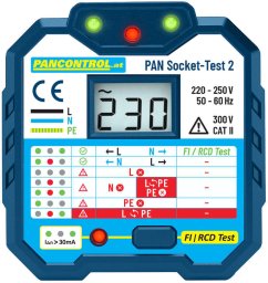 Lange Łukaszuk Tester gniazdek + tester FI 30 mA
