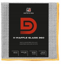 DWR Detailer mikrofibra do szyb X-WAFFLE 360GSM (20-D33)